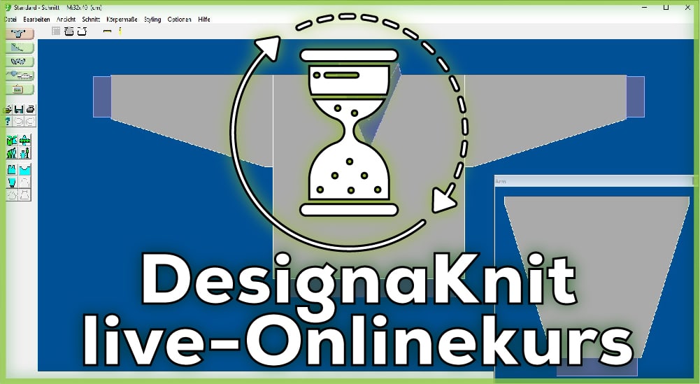 DesignaKnit Live-Onlinekurs 2023 Der Countdown läuft!